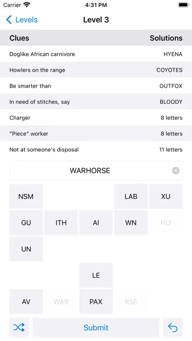 Little Words - Word Puzzle App应用截图
