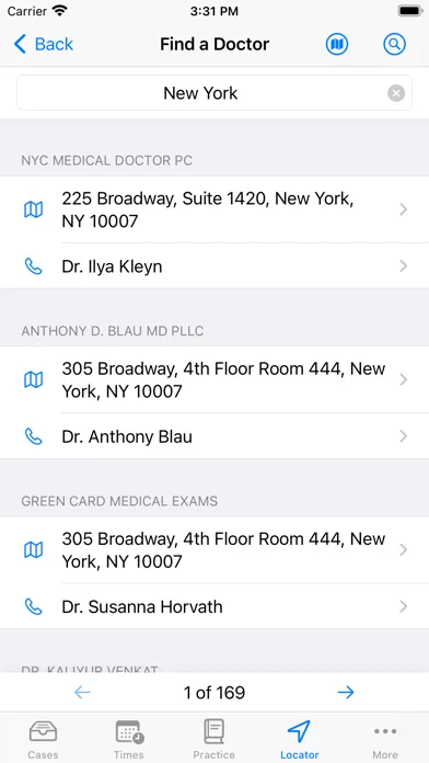 Ảnh chụp màn hình của Case Tracker for USCIS Status