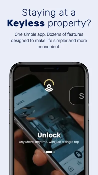 Keyless App Ekran Görüntüleri