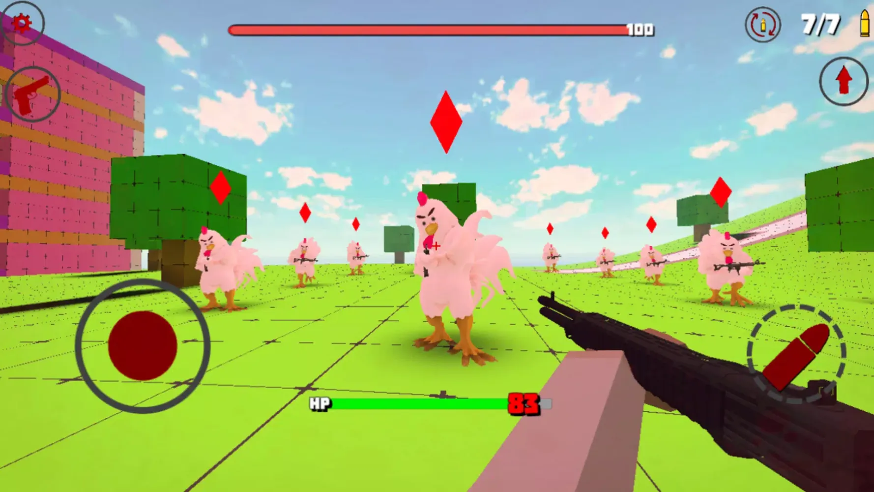 Rooster FPS Shooter Game Screenshots