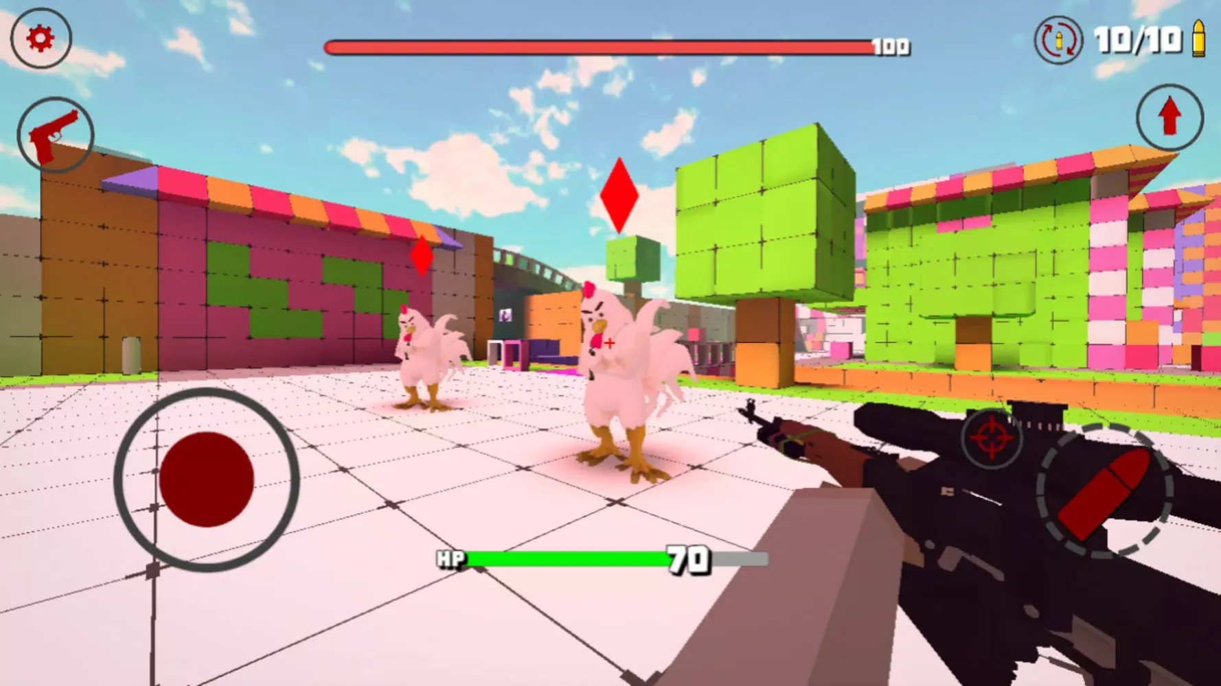 Rooster FPS Shooter Game Screenshots
