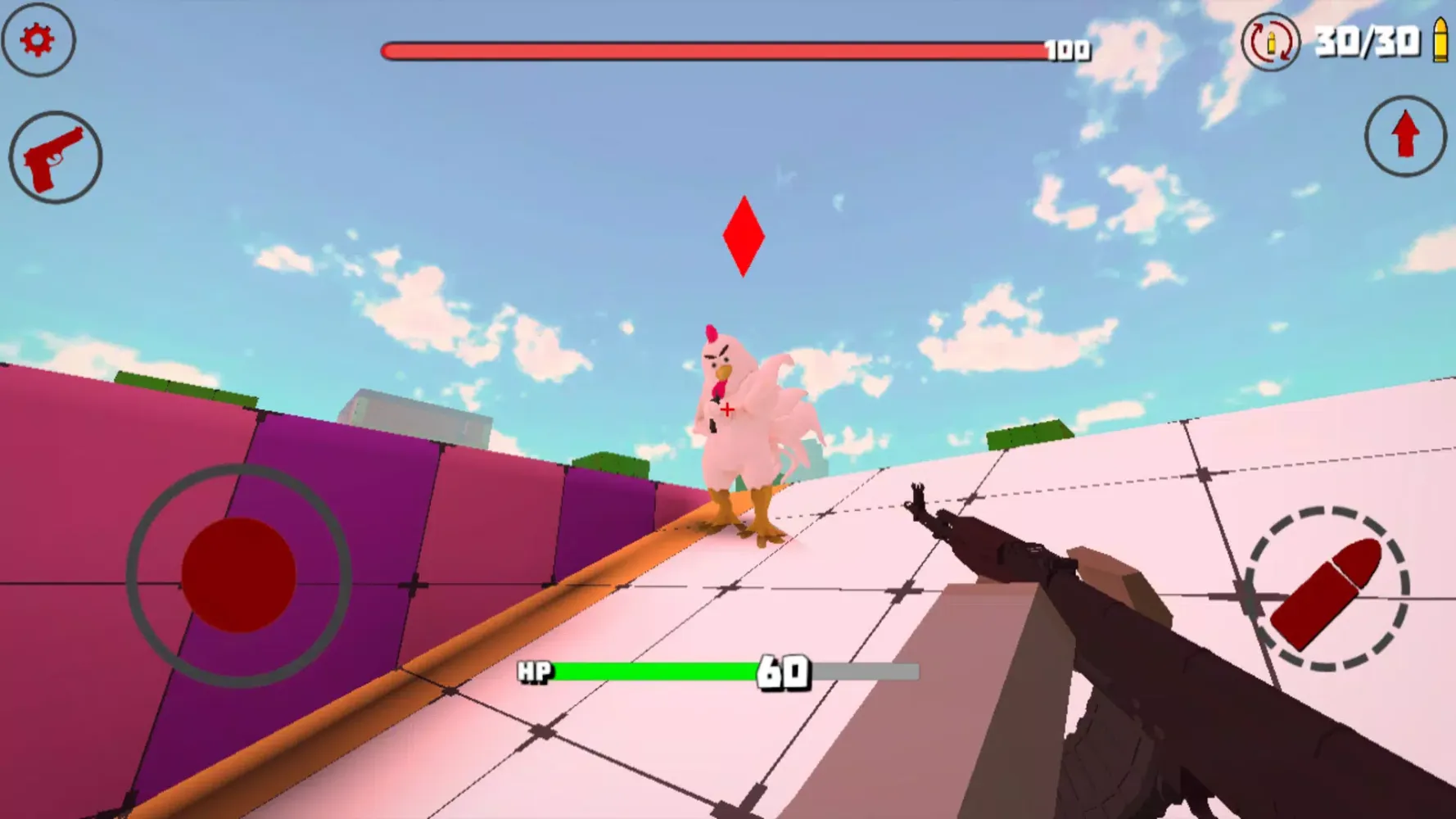 Rooster FPS Shooter Game Screenshots