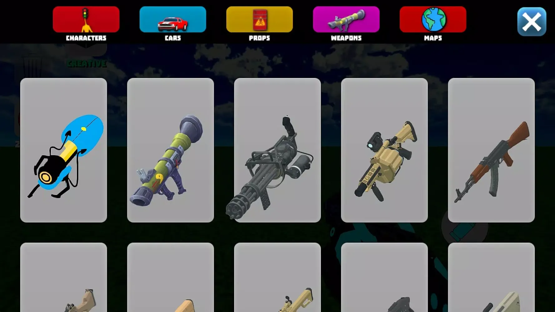 Sandbox Playground 3d game Screenshots