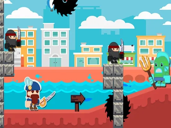 Marvel cuT Cats Ninja - The Master Rope Hero 2017 iPad Screenshots