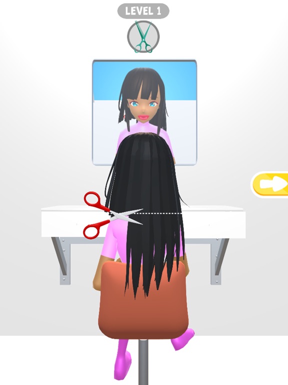 ภาพหน้าจอของ Hair Salon 3D iPad 