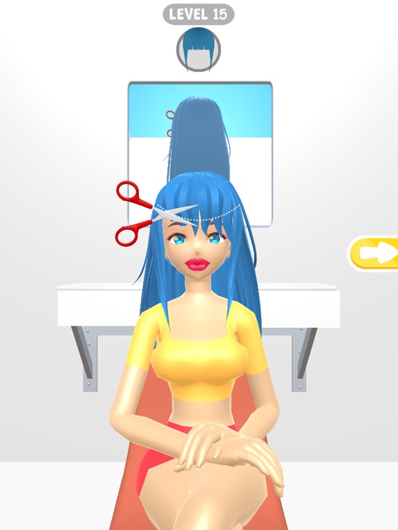 ภาพหน้าจอของ Hair Salon 3D iPad 