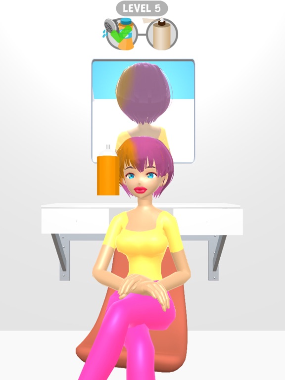 ภาพหน้าจอของ Hair Salon 3D iPad 