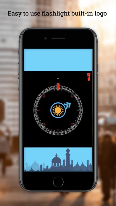 Qibla Route Compass Ekran Görüntüleri