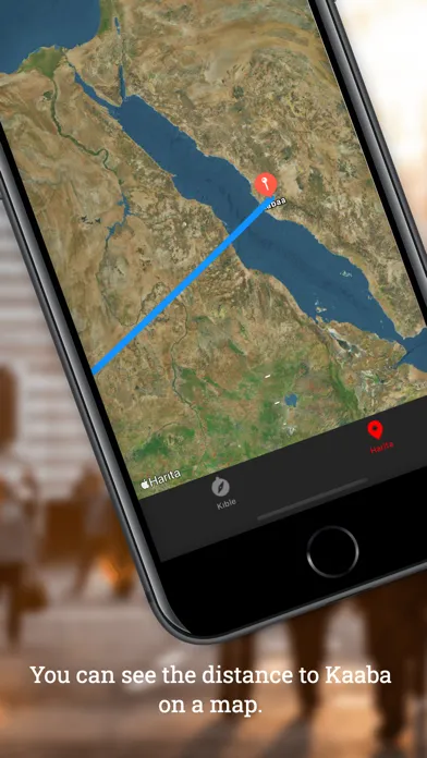 Qibla Route Compass Ekran Görüntüleri