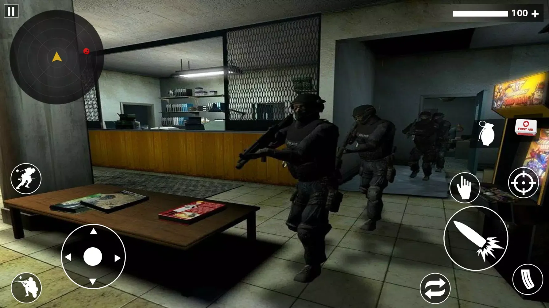 Swat Black Ops Offline Games 스크린샷