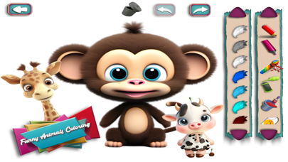 ภาพหน้าจอของ Animals Puzzle & Coloring Page
