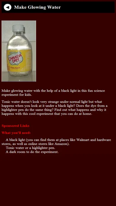 Kids Science Experiment Screenshots