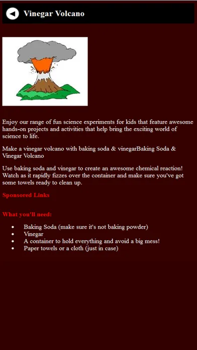 Kids Science Experiment Screenshots