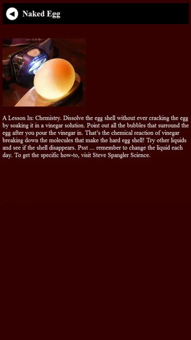 Kids Science Experiment Screenshots