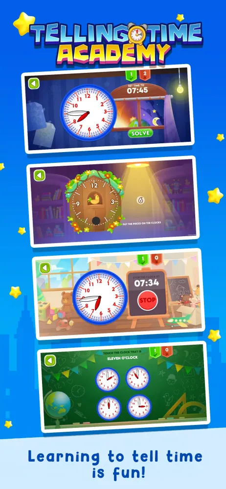 Screenshot di Telling Time Academy