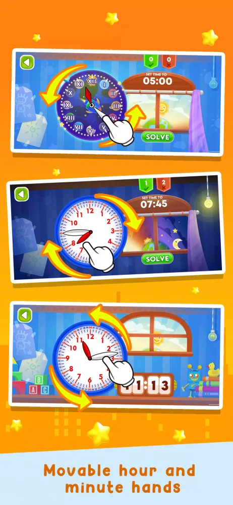 Screenshot di Telling Time Academy