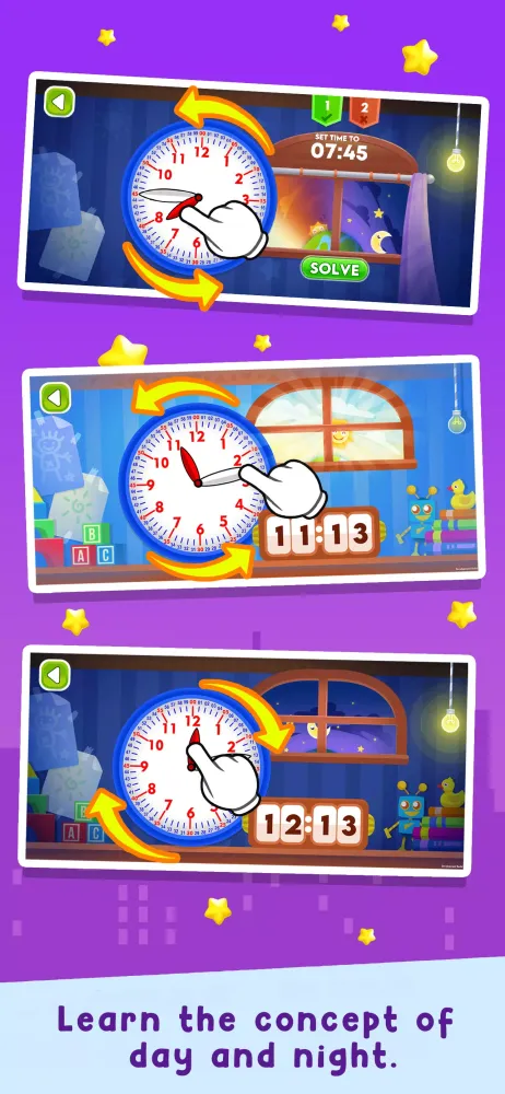 Screenshot di Telling Time Academy