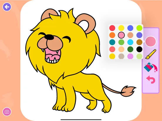 Kids Coloring Drawing Book App iPad 應用截圖
