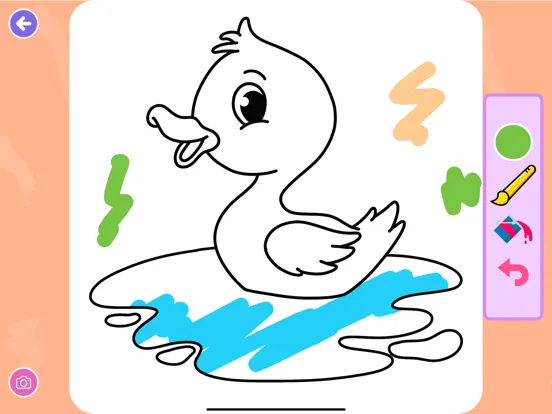Kids Coloring Drawing Book App iPad 應用截圖