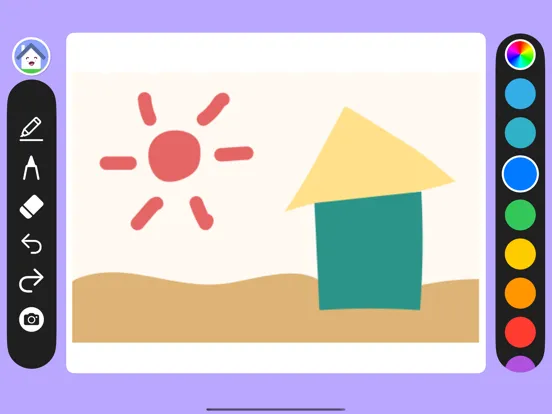 Kids Coloring Drawing Book App iPad 應用截圖