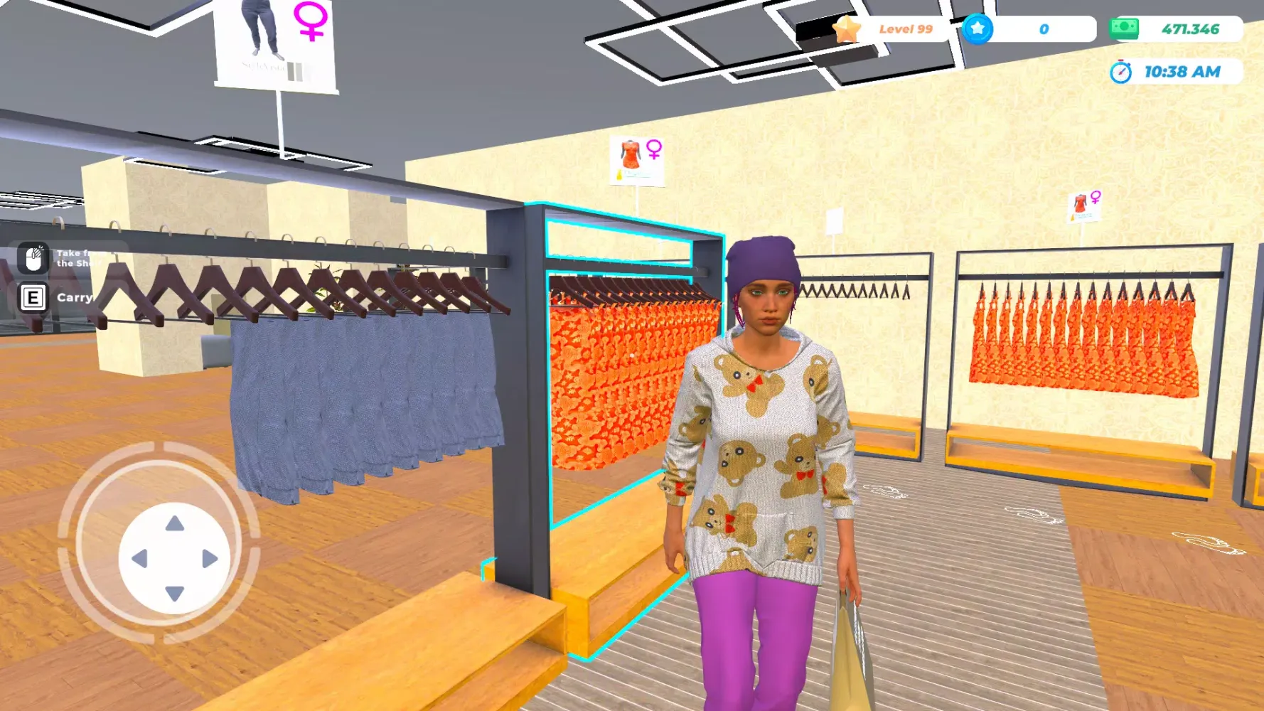 Clothing Store Simulator 3D Screenshots