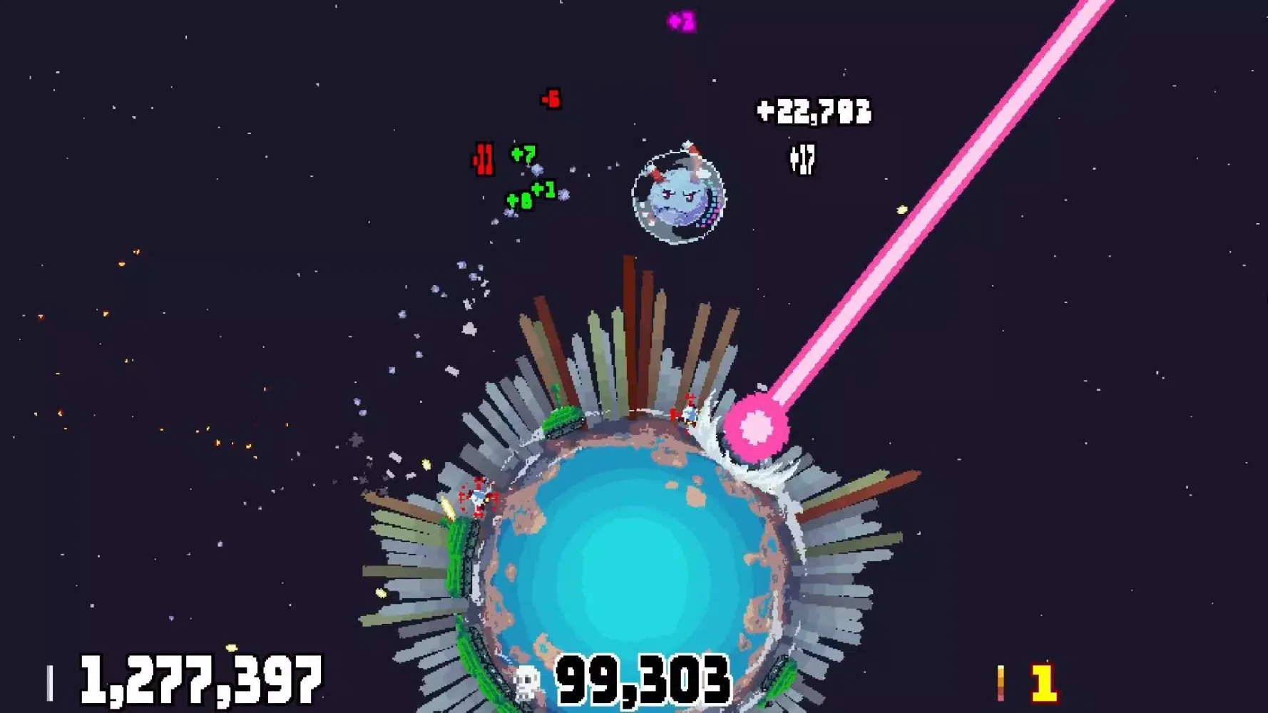 Planet Bash スクリーンショット