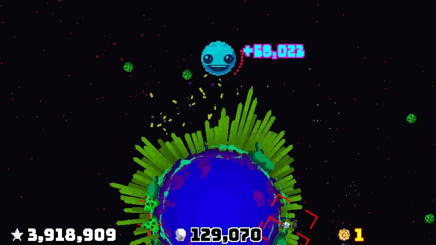 Planet Bash スクリーンショット