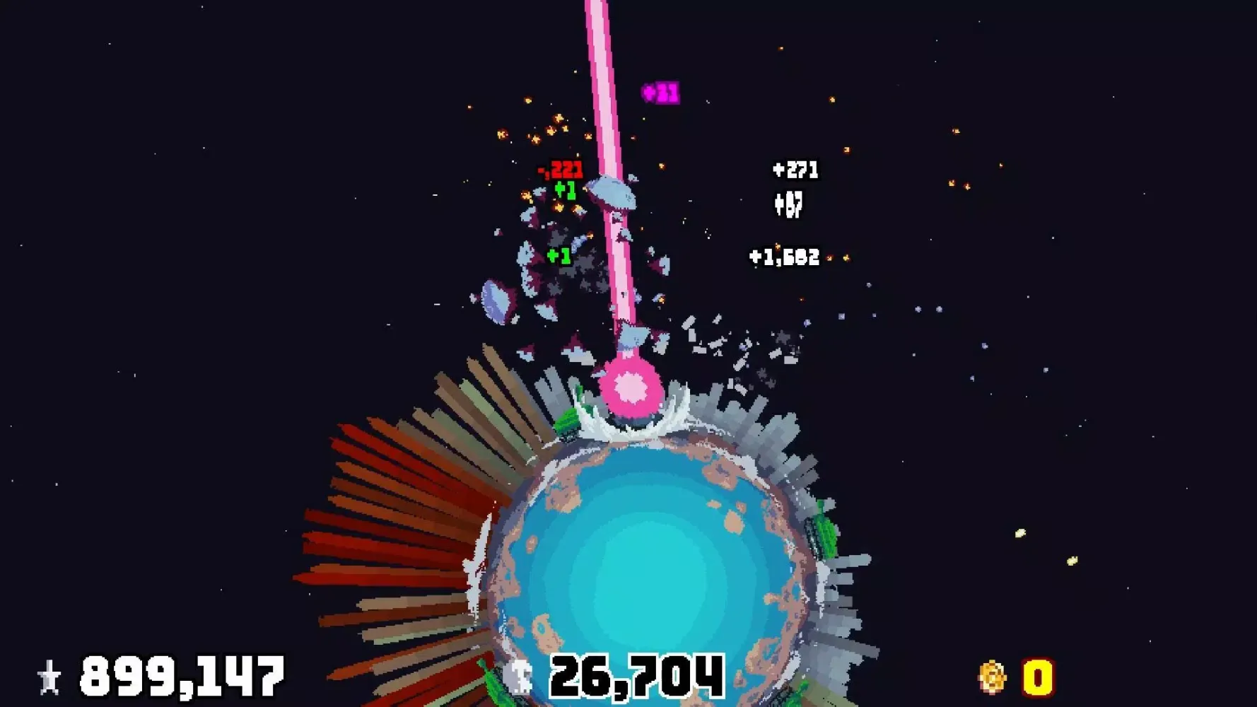Planet Bash スクリーンショット