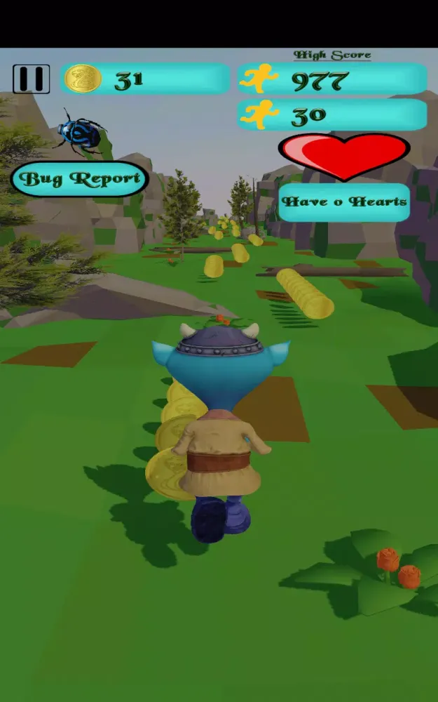 Capturas de tela do Dozy Run