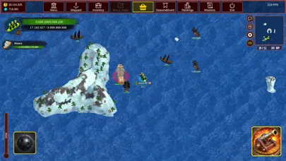 Capturas de tela do King Of The Pirates