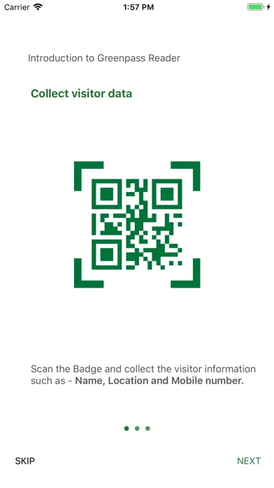 Greenpass Reader Screenshots