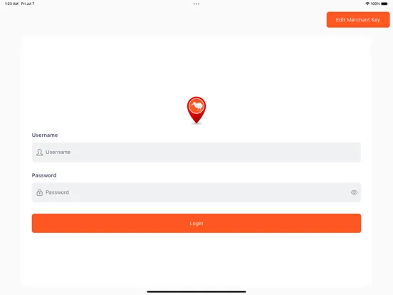Screenshot di Kiwi POS iPad 