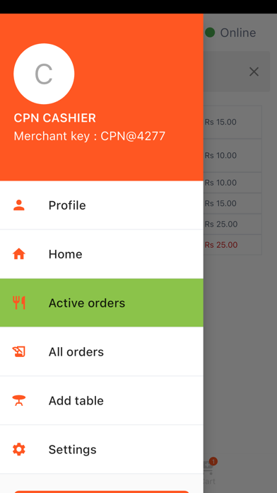 Скриншоты Kiwi POS