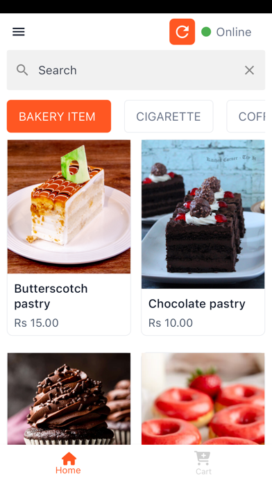 Скриншоты Kiwi POS