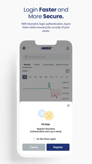 ภาพหน้าจอของ HERO Invest Saham & Reksadana
