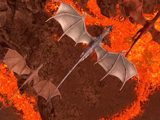 تصاویر Dragon Flight Simulator Games iPad 