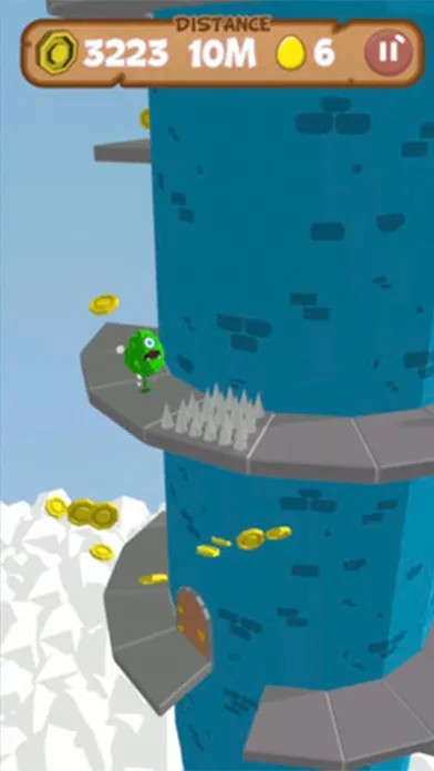 Capturas de tela do Helix Easter Eggs Running Game