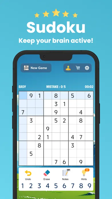 Sudoku - Logic Puzzle سکرین شاٹس