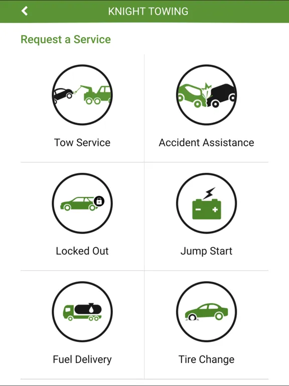 Screenshot di Knight Towing- Towing services iPad 
