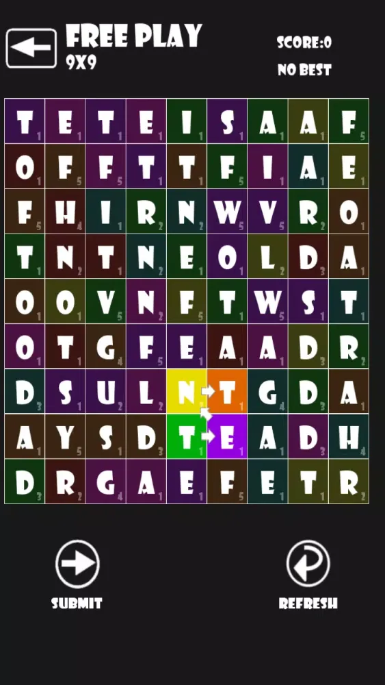 Word Fall - Word Search Game应用截图