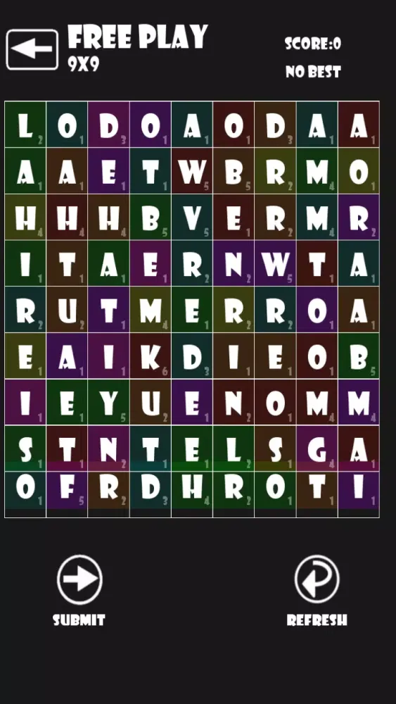 Word Fall - Word Search Game应用截图