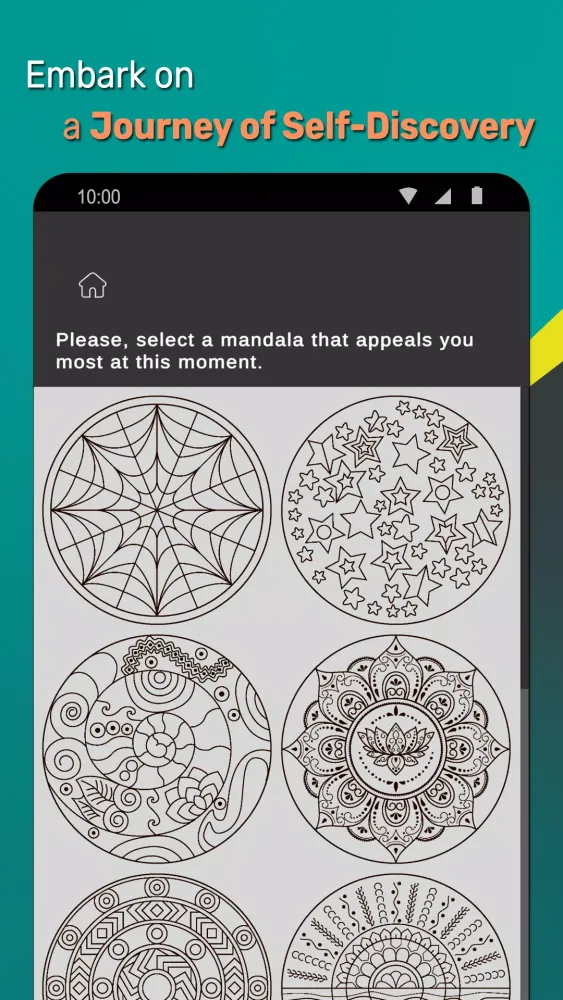 Mandala Maker Color Test Screenshots