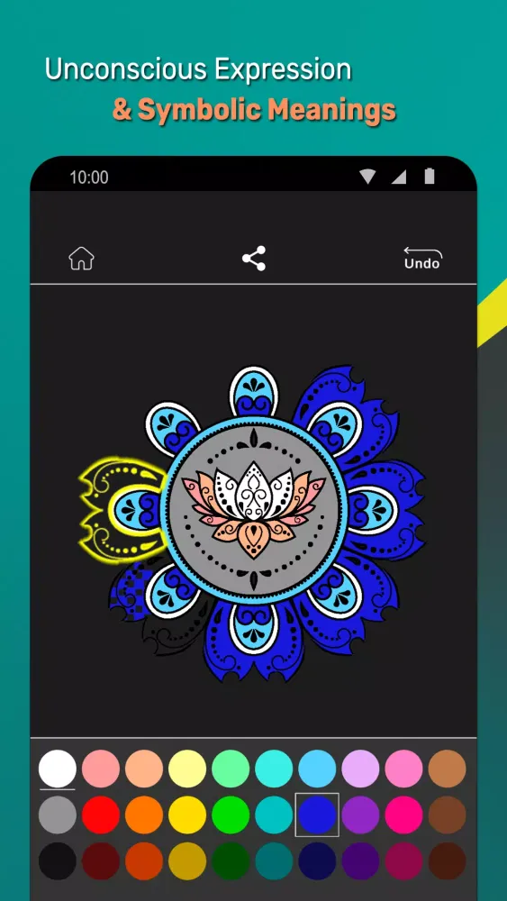 Mandala Maker Color Test Screenshots