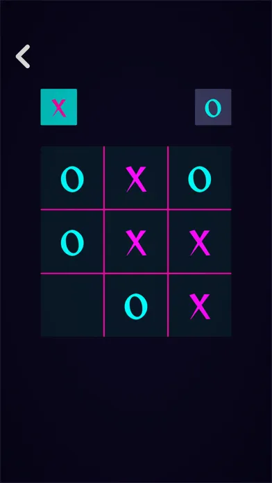 Tic Tac Toe - Glow, XO Game Screenshots