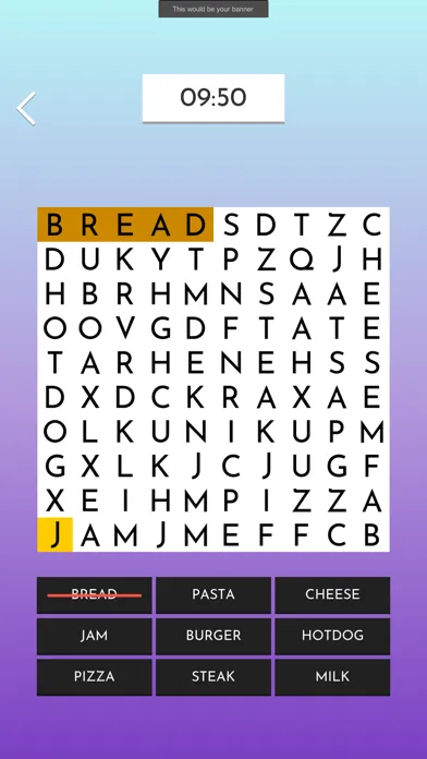 Tangkapan skrin Wordscapes - Search Words