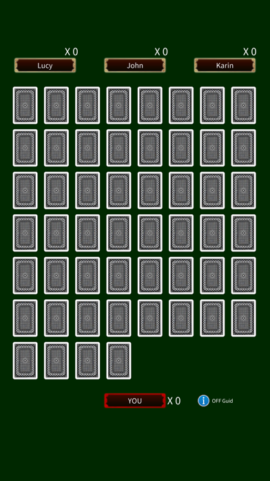 CONCENTRATION(神経衰弱ゲーム) Screenshots