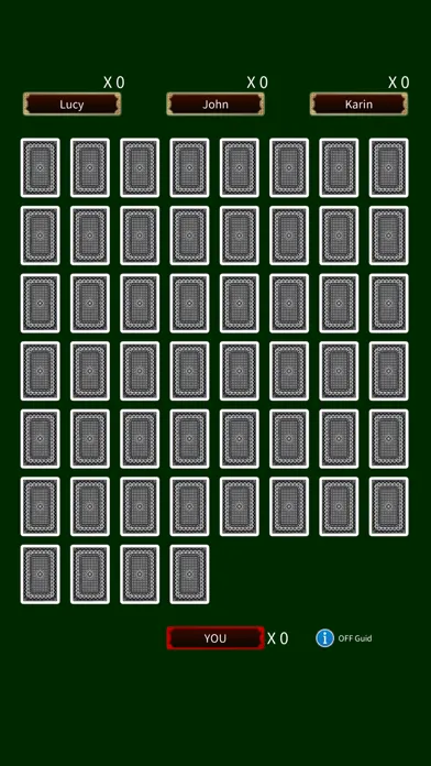 CONCENTRATION(神経衰弱ゲーム)应用截图
