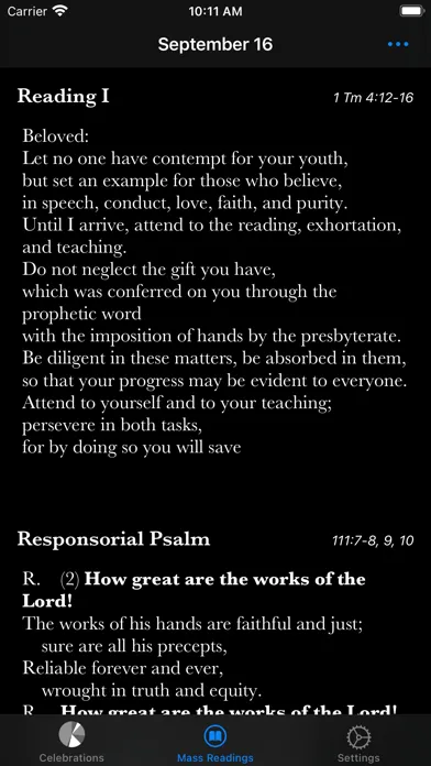 Liturgical: Catholic Calendar Screenshots