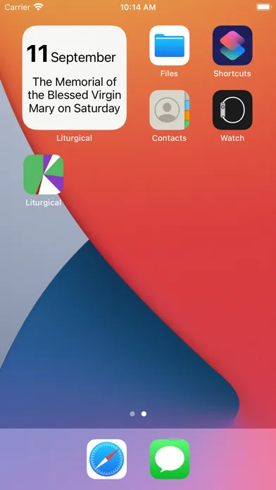 Liturgical: Catholic Calendar Screenshots