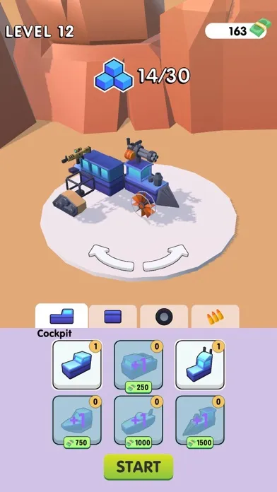 Captures d'écran de Car Build & Battle